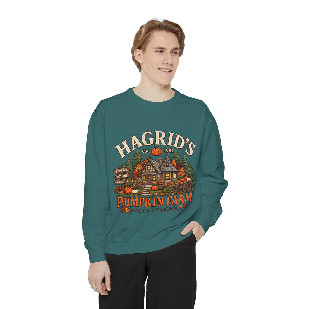 Sweatshirt — Hagrid's Pumpkin Farm Vintage Fall Crewneck
