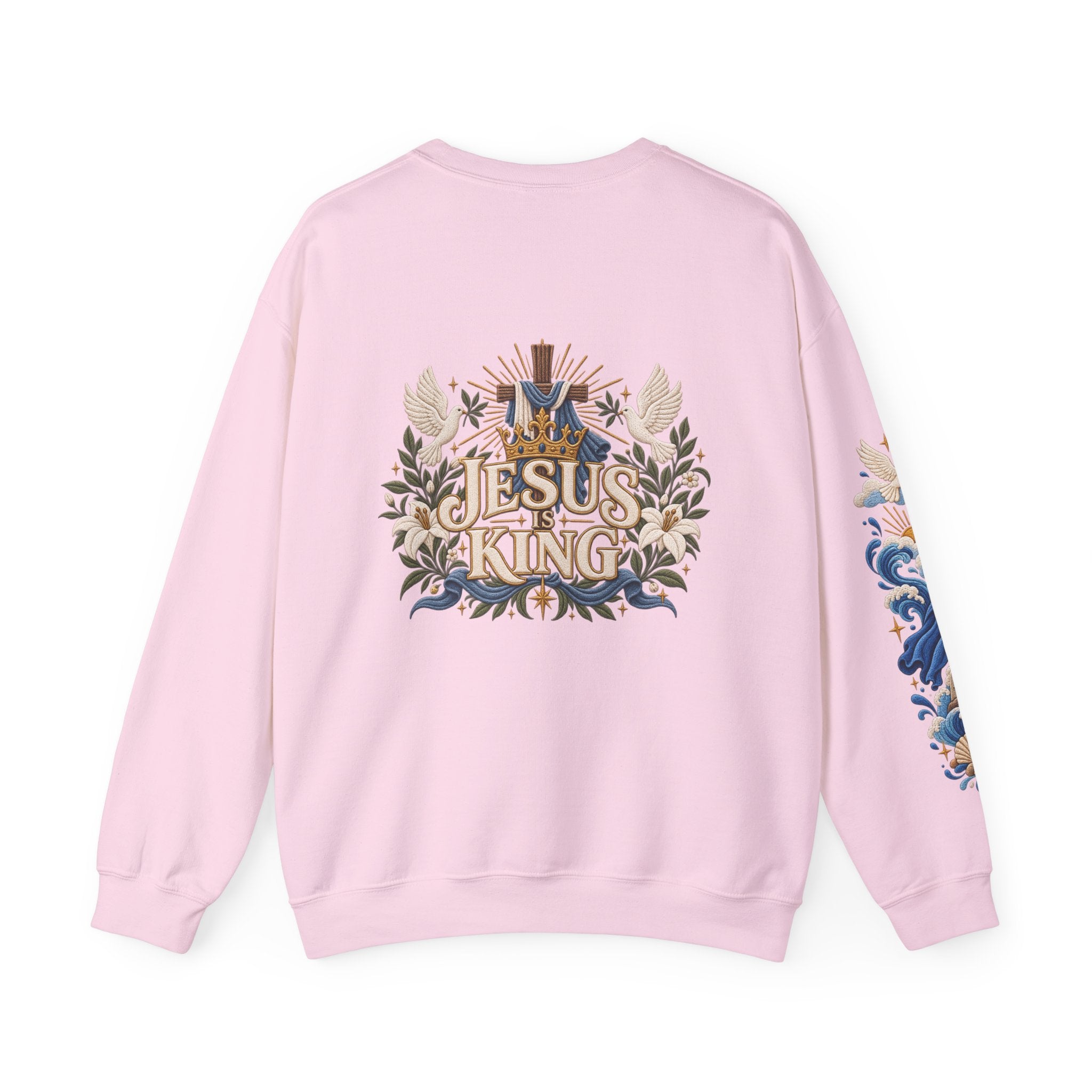 The Lord Will Fight for You Sweatshirt | Exodus 14:14 Christian Crewneck | Moses Red Sea Bible Verse Shirt