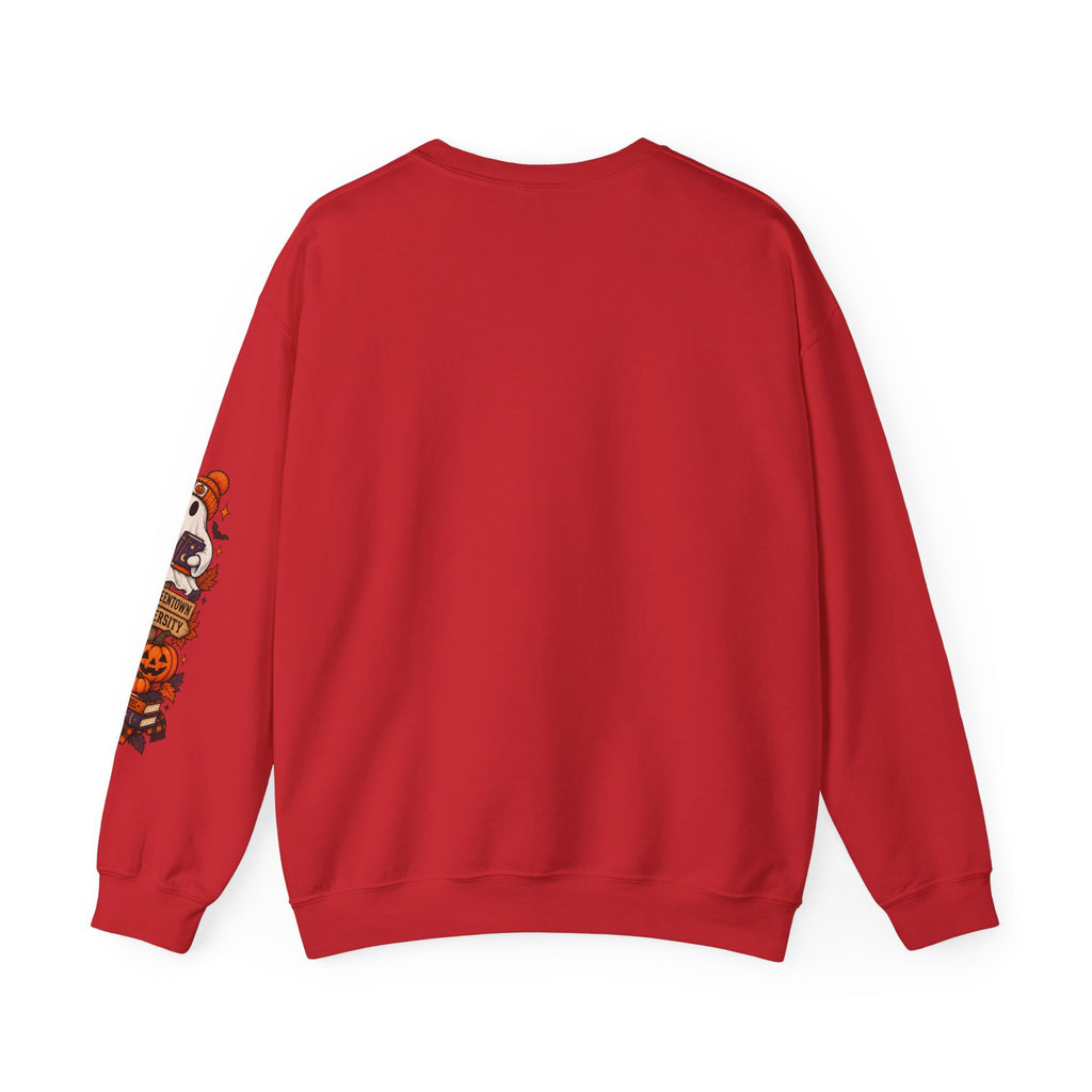 Halloweentown University Sweatshirt | Retro Halloween Ghost Crewneck | Spooky Season Fall Sweatshirt