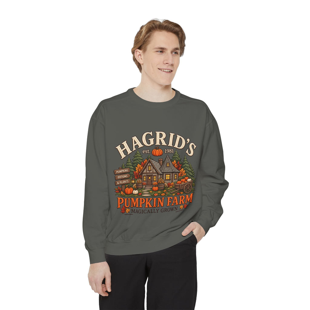 Sweatshirt — Hagrid's Pumpkin Farm Vintage Fall Crewneck