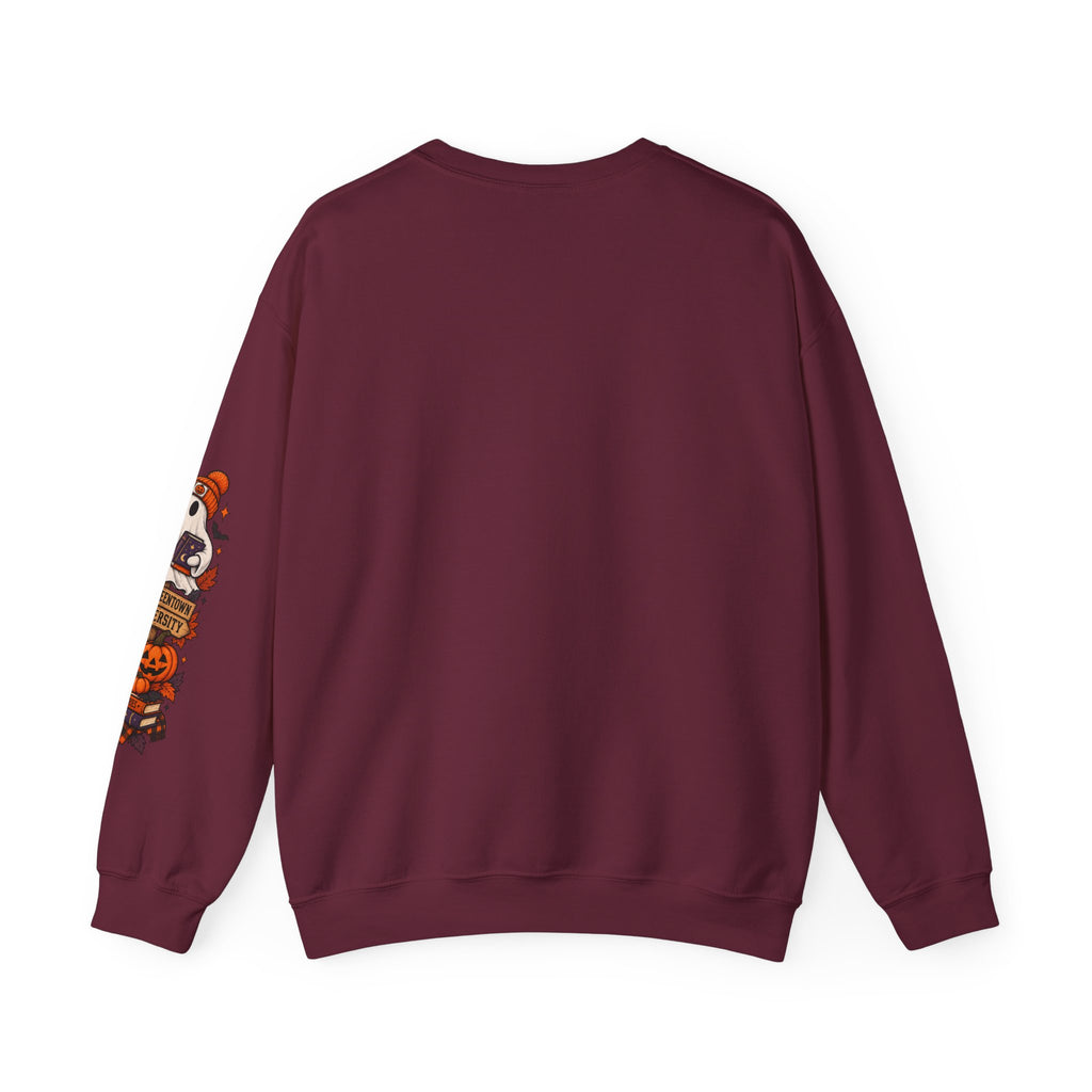 Halloweentown University Sweatshirt | Retro Halloween Ghost Crewneck | Spooky Season Fall Sweatshirt