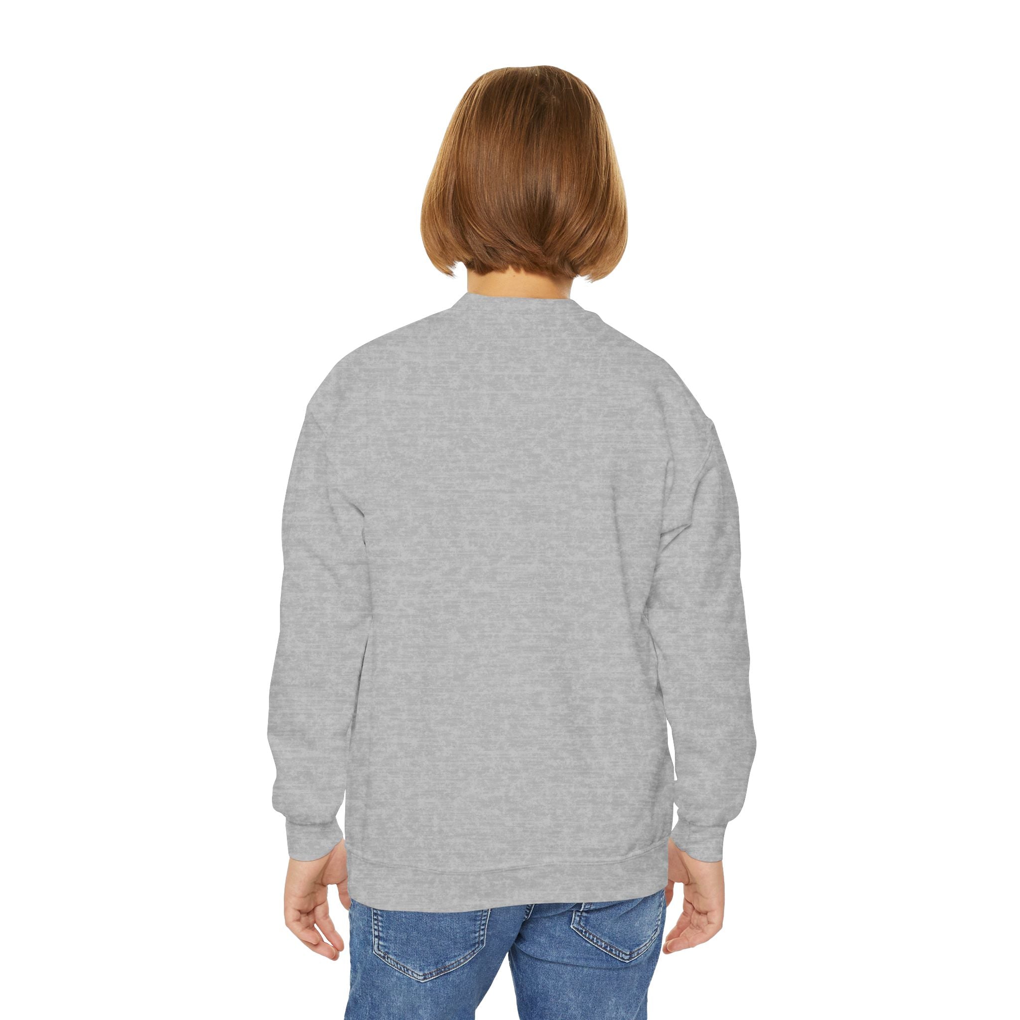Kids' Halloween Puppy Crewneck Sweatshirt — Cute Dogs with Pumpkins Design