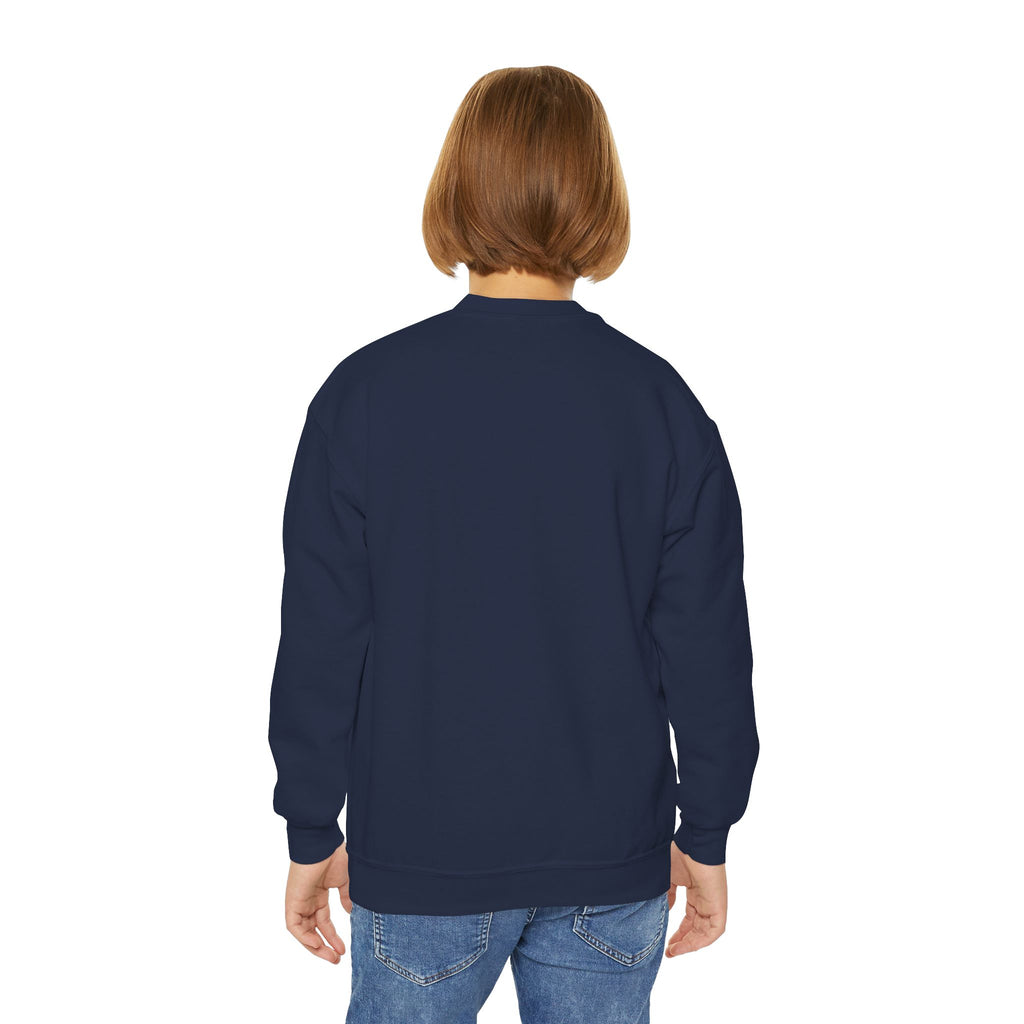 Kids' Halloween Puppy Crewneck Sweatshirt — Cute Dogs with Pumpkins Design
