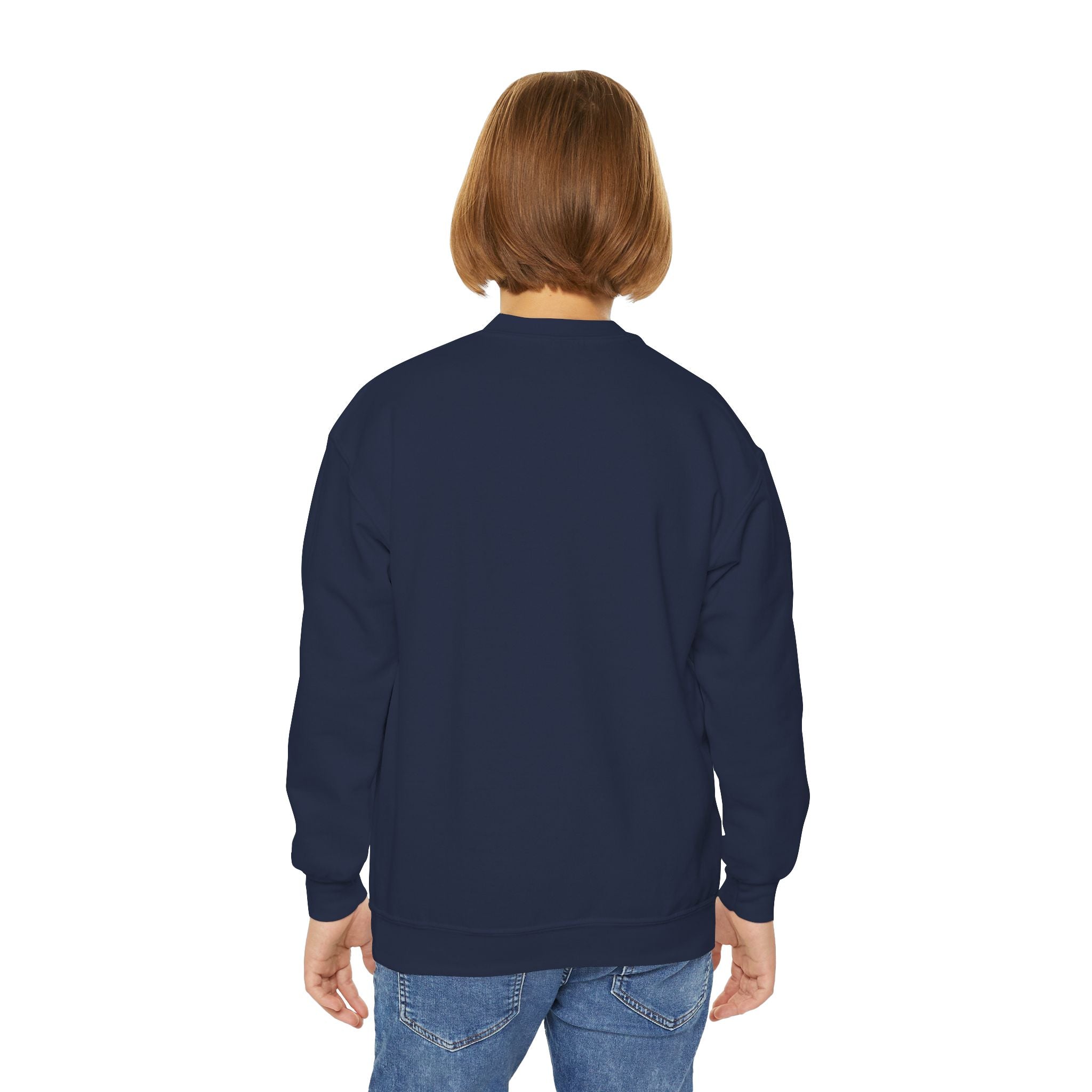 Kids' Halloween Puppy Crewneck Sweatshirt — Cute Dogs with Pumpkins Design