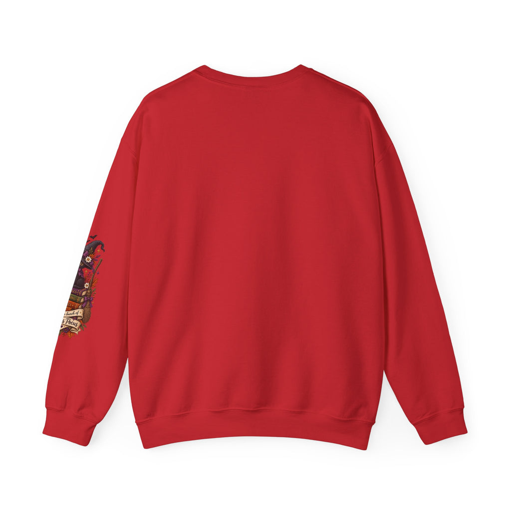 Hocus Pocus Crewneck Sweatshirt — Vintage Halloween Witch Scene