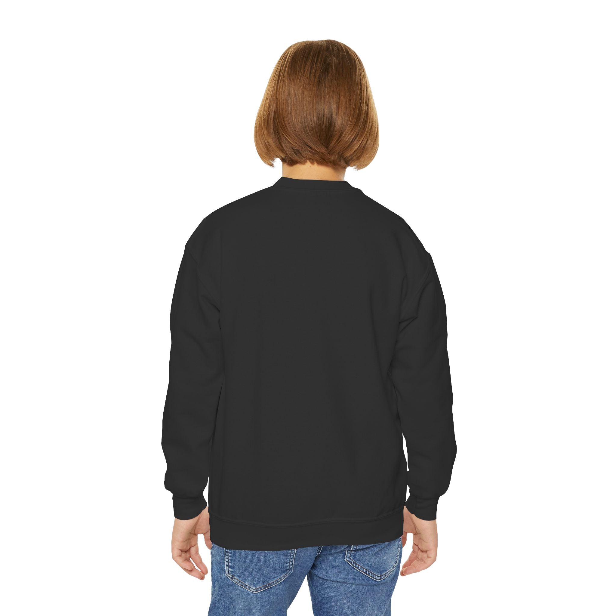 Kids' Halloween Puppy Crewneck Sweatshirt — Cute Dogs with Pumpkins Design