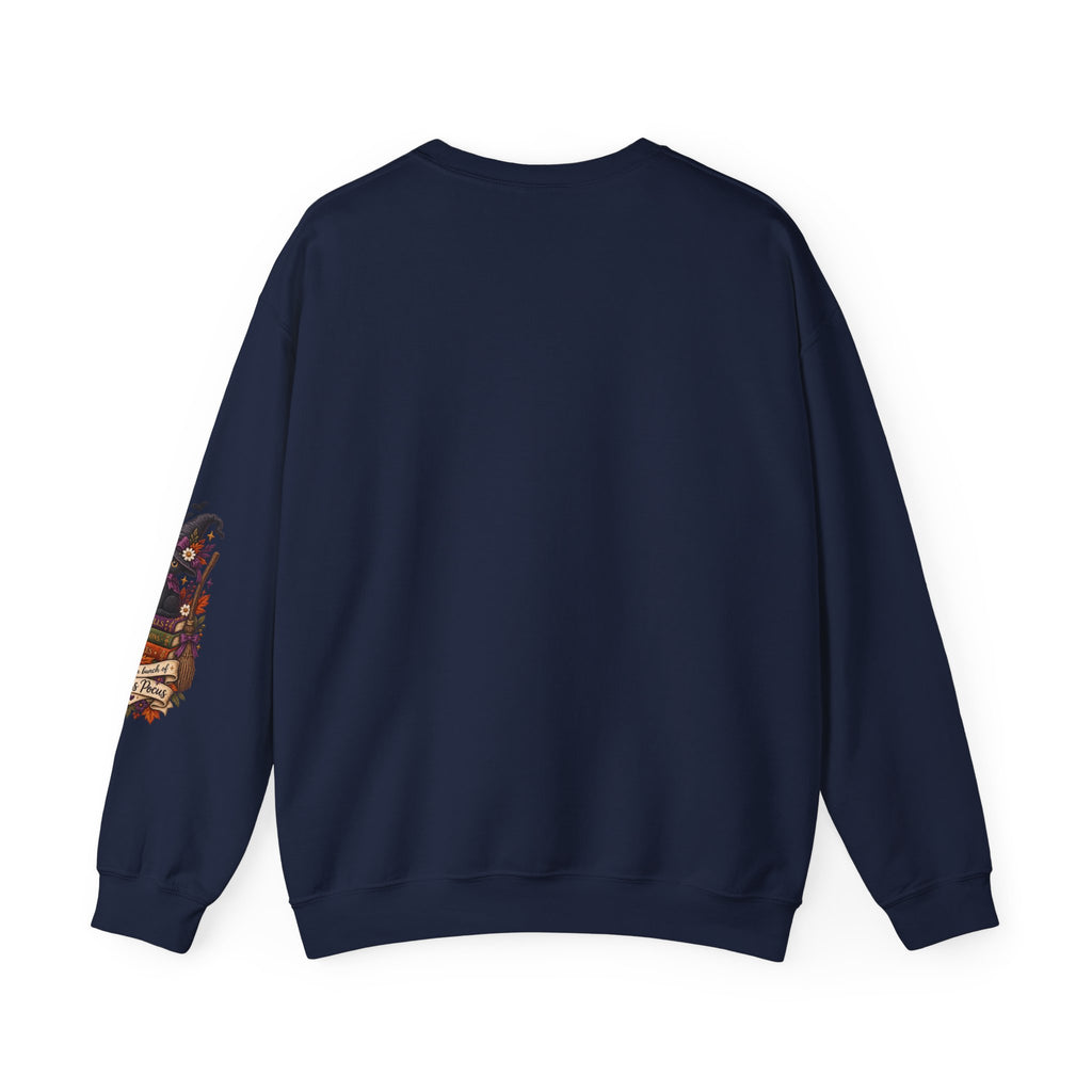 Hocus Pocus Crewneck Sweatshirt — Vintage Halloween Witch Scene