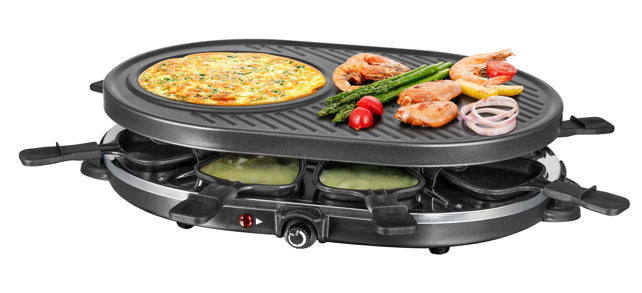 Daily home raclette grill 8 persons