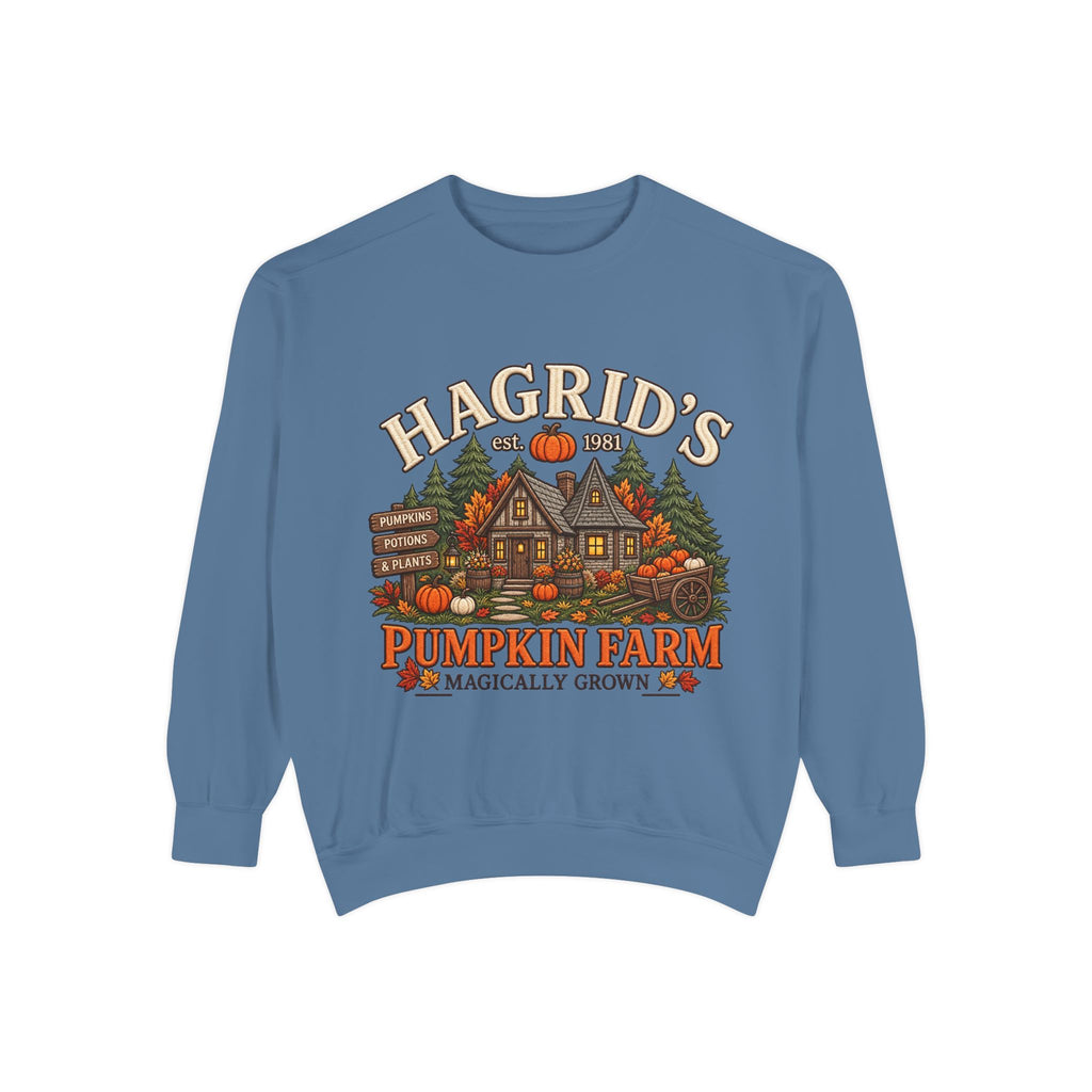 Sweatshirt — Hagrid's Pumpkin Farm Vintage Fall Crewneck