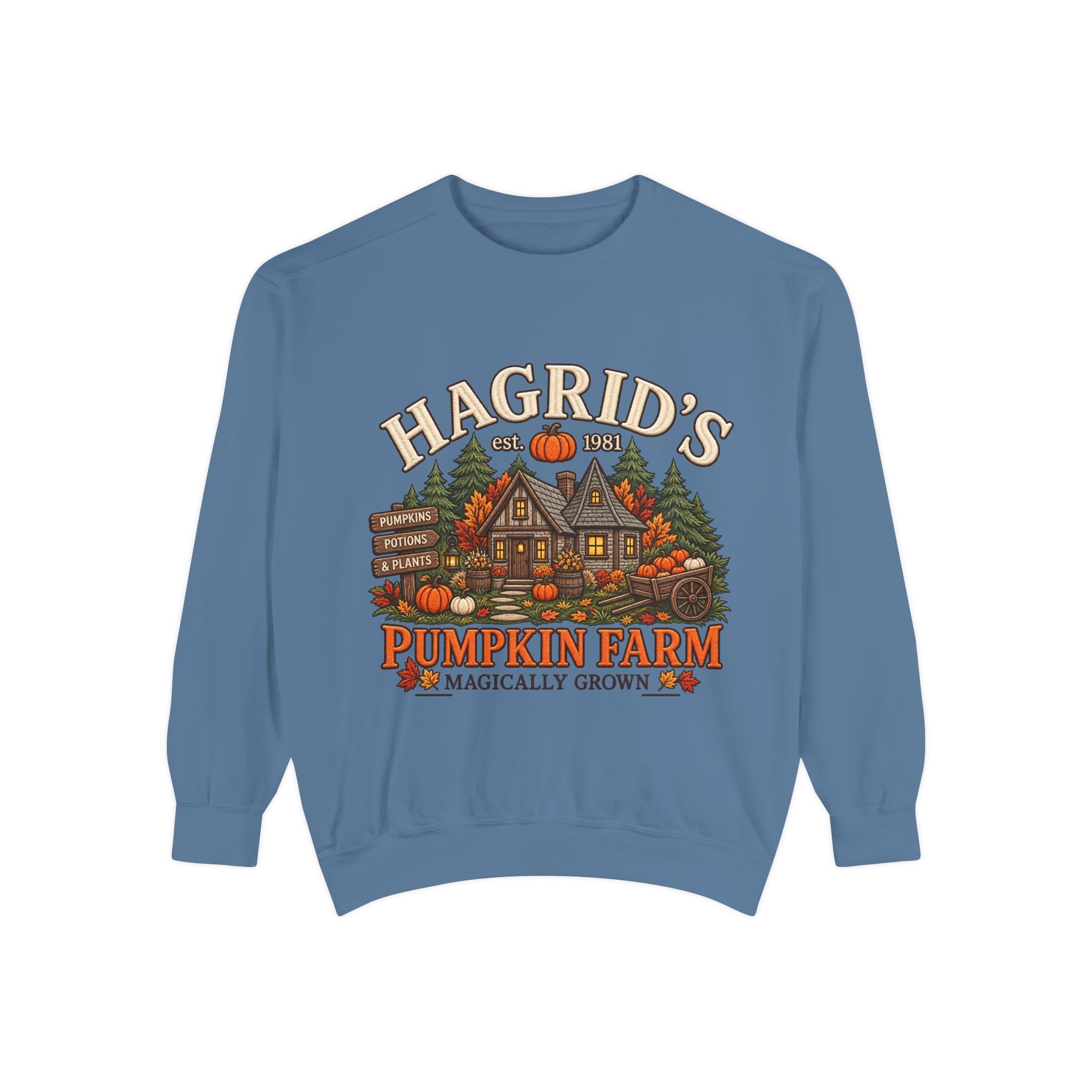 Sweatshirt — Hagrid's Pumpkin Farm Vintage Fall Crewneck