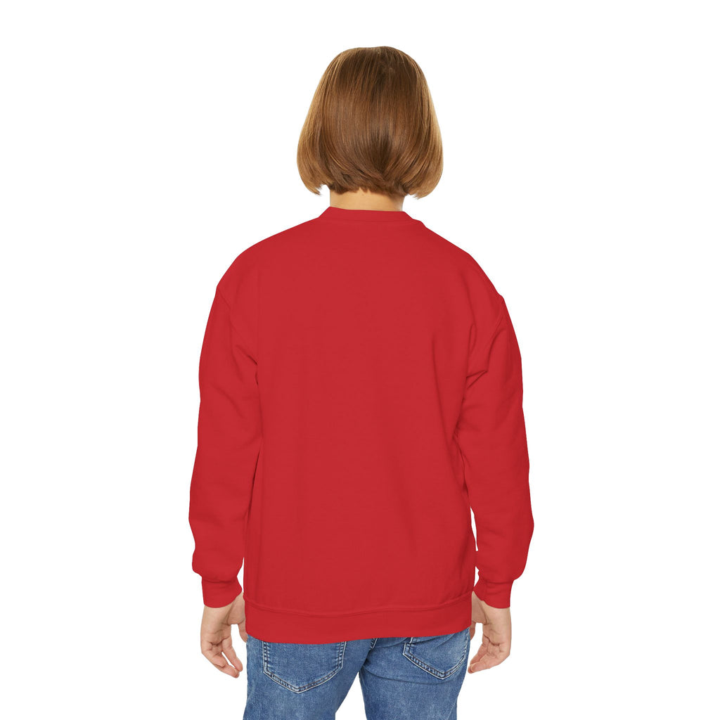 Kids' Halloween Puppy Crewneck Sweatshirt — Cute Dogs with Pumpkins Design