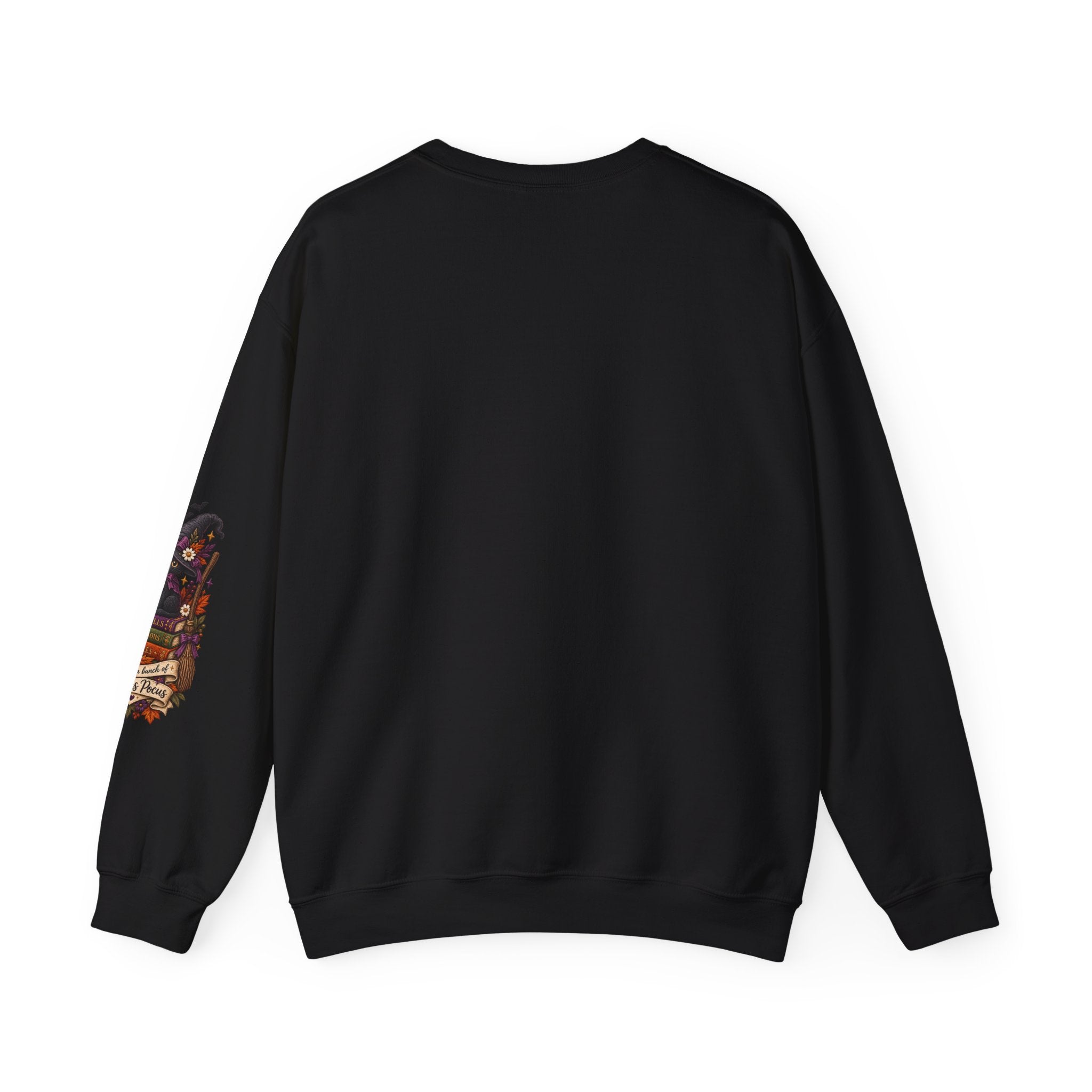 Hocus Pocus Crewneck Sweatshirt — Vintage Halloween Witch Scene