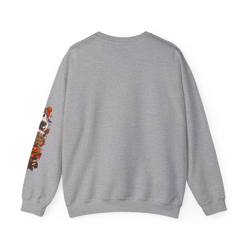 Halloweentown University Sweatshirt | Retro Halloween Ghost Crewneck | Spooky Season Fall Sweatshirt