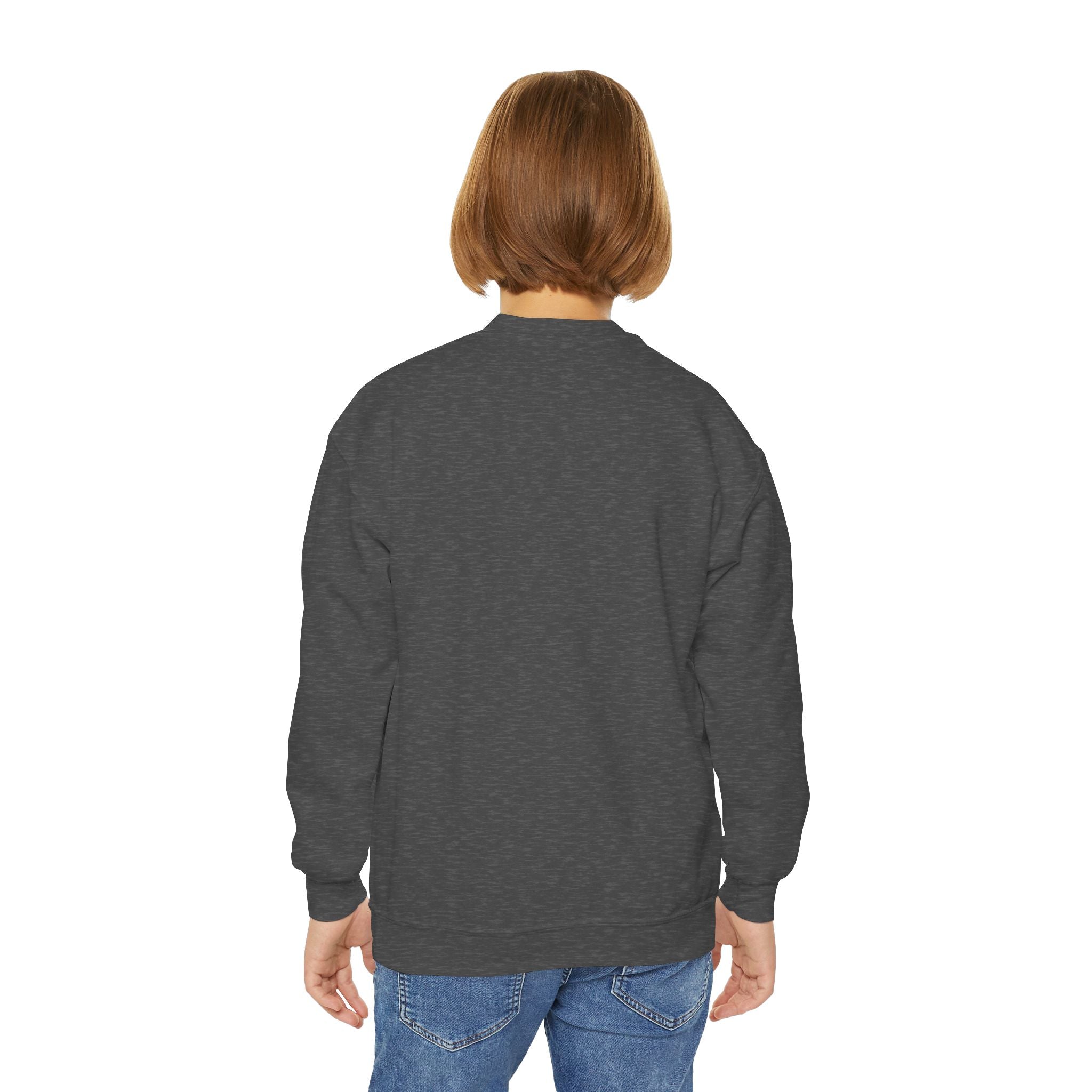 Kids' Halloween Puppy Crewneck Sweatshirt — Cute Dogs with Pumpkins Design