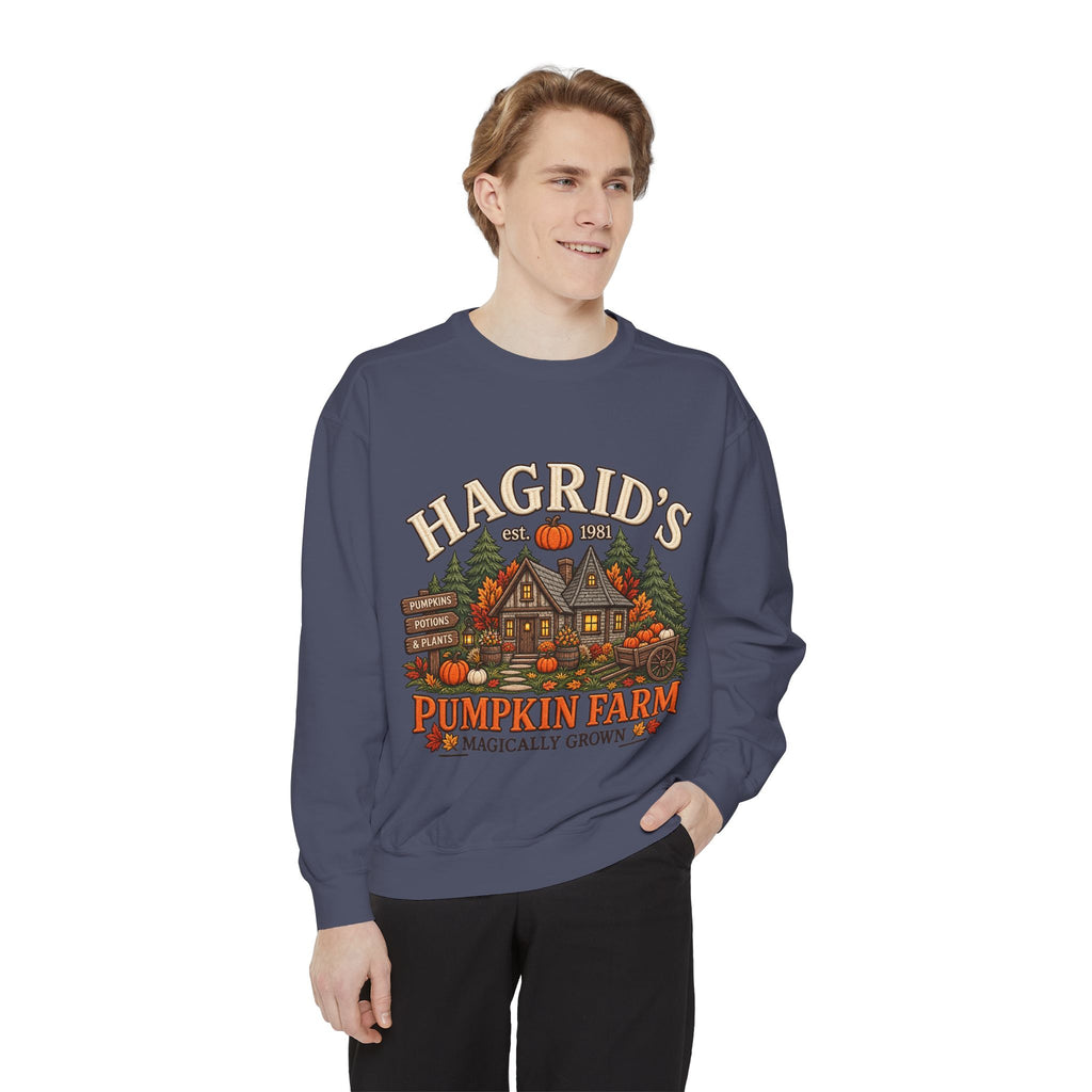 Sweatshirt — Hagrid's Pumpkin Farm Vintage Fall Crewneck