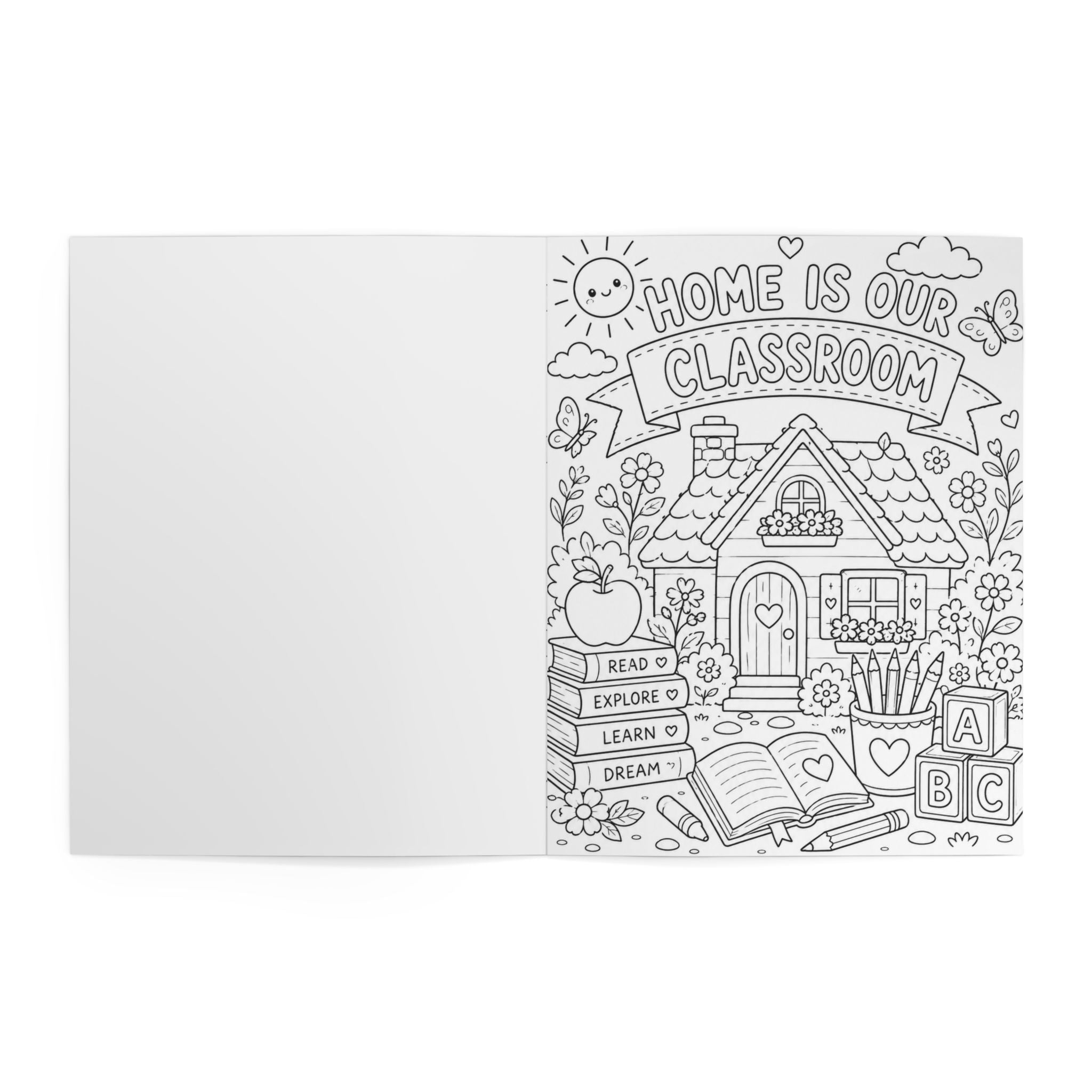 Homeschool Coloring Book