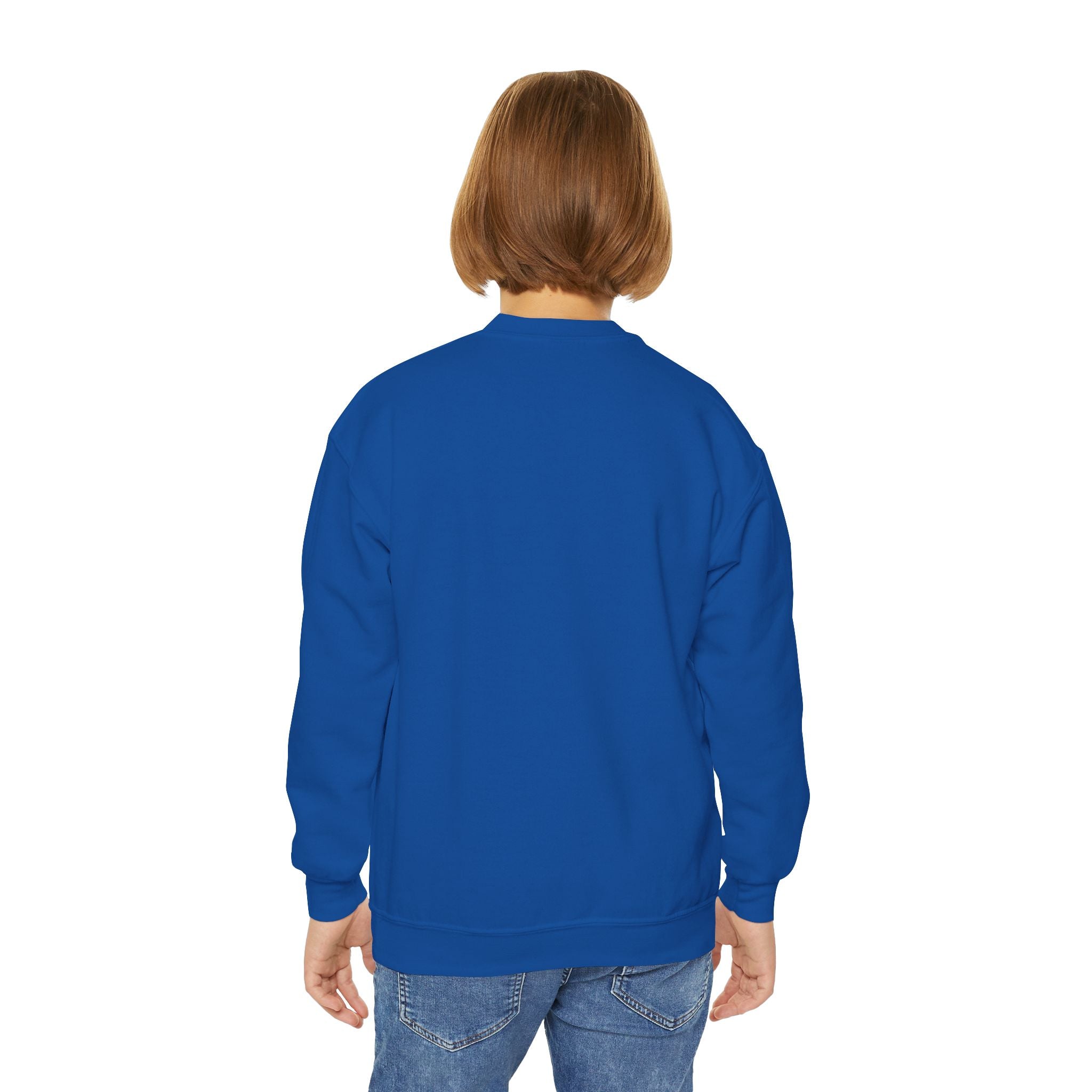 Kids' Halloween Puppy Crewneck Sweatshirt — Cute Dogs with Pumpkins Design