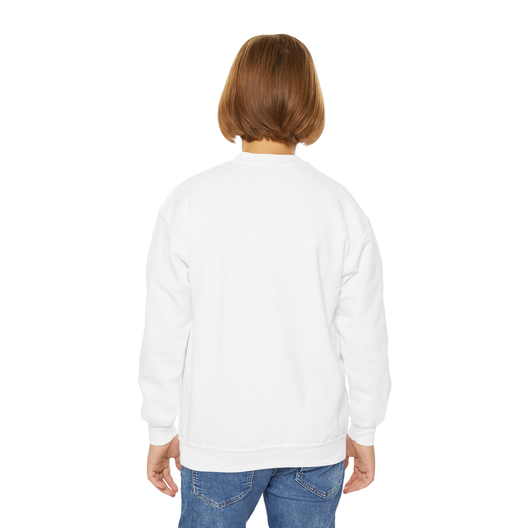 Kids' Halloween Puppy Crewneck Sweatshirt — Cute Dogs with Pumpkins Design
