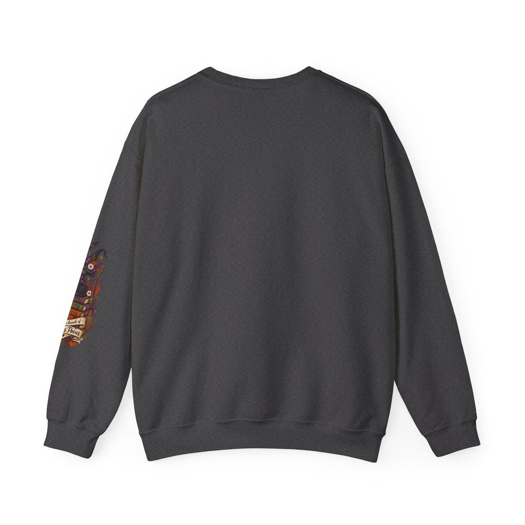 Hocus Pocus Crewneck Sweatshirt — Vintage Halloween Witch Scene