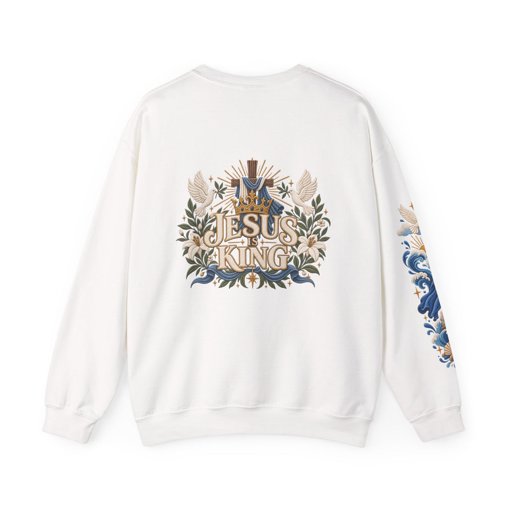 The Lord Will Fight for You Sweatshirt | Exodus 14:14 Christian Crewneck | Moses Red Sea Bible Verse Shirt