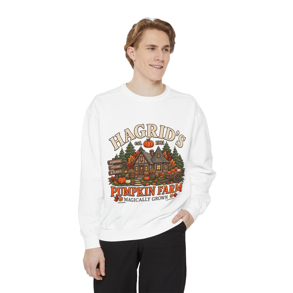 Sweatshirt — Hagrid's Pumpkin Farm Vintage Fall Crewneck