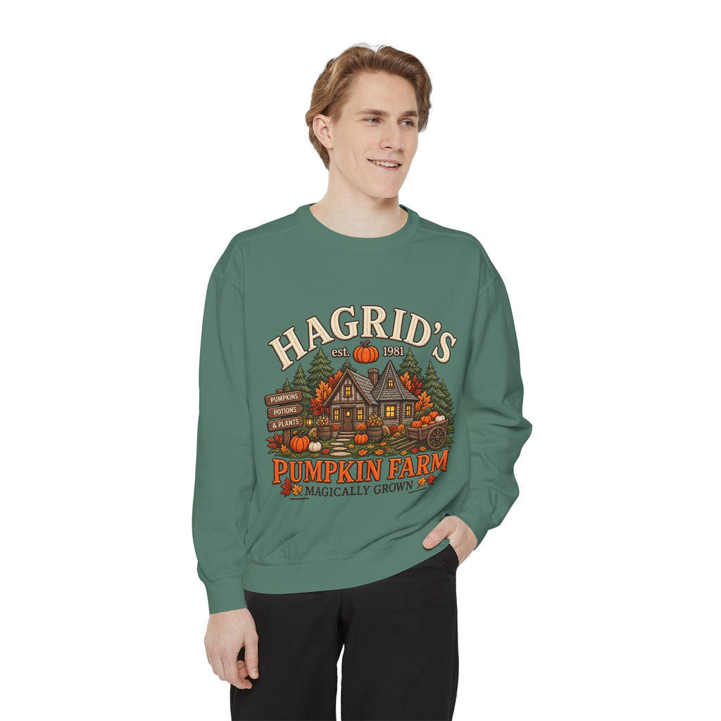 Sweatshirt — Hagrid's Pumpkin Farm Vintage Fall Crewneck