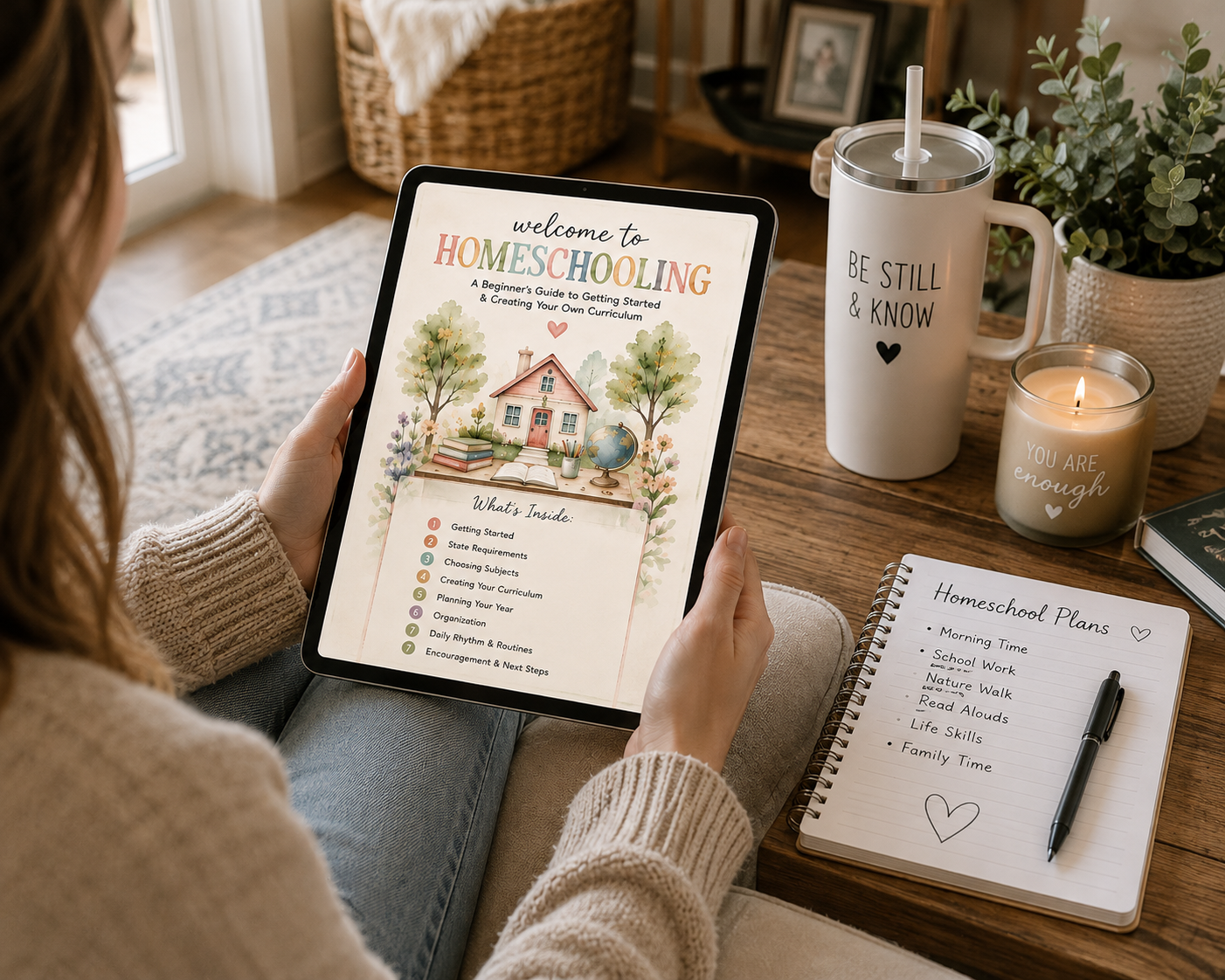 Homeschool Starter Guide | Printable Homeschool Planning Ebook