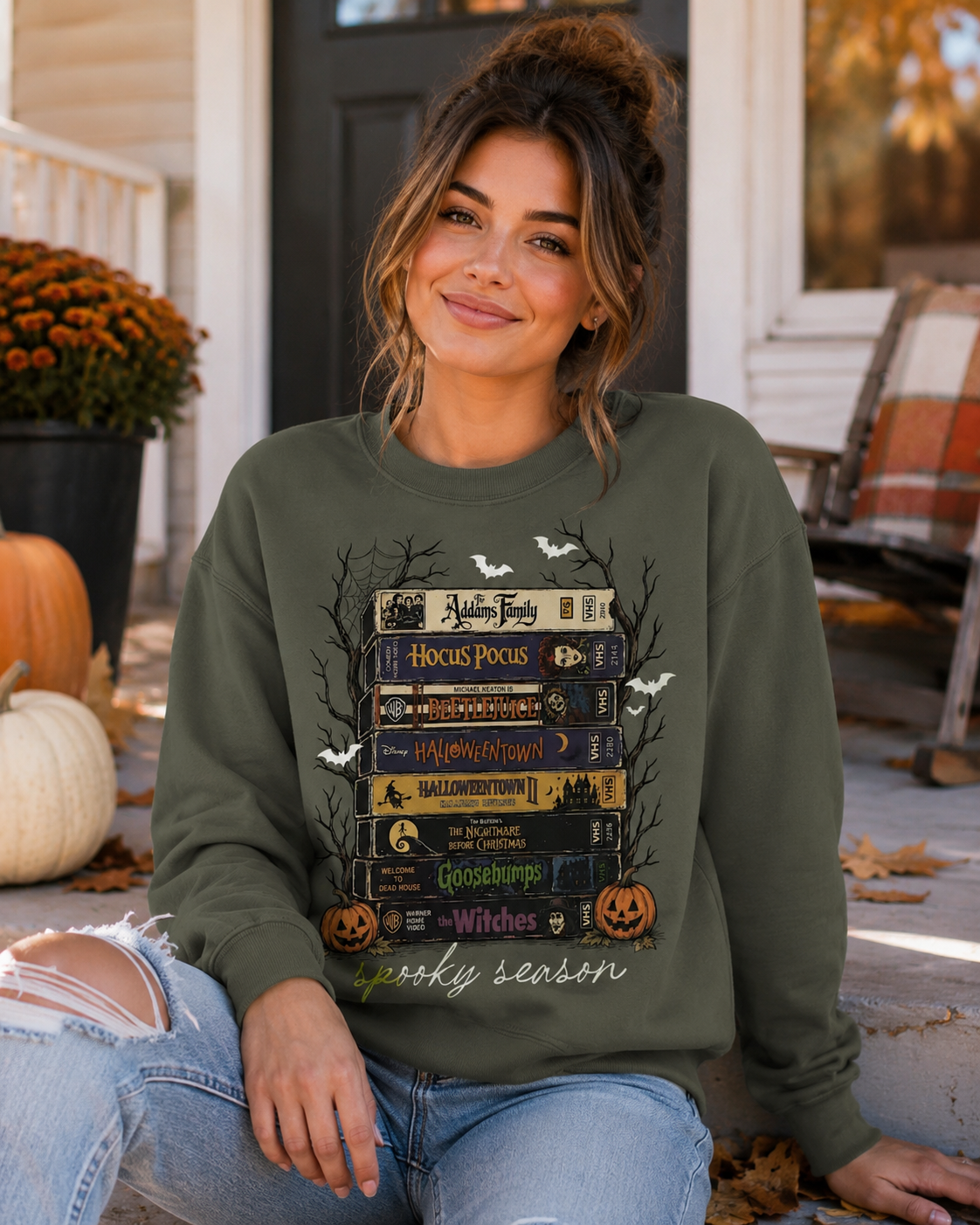 Vintage VHS Halloween Movie Lover Shirt